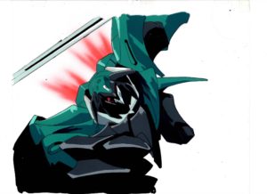 テッカマンブレードのセル画