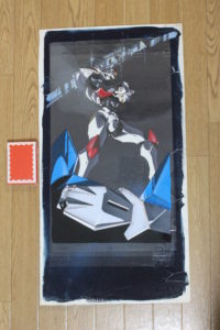 テッカマンブレードの『永遠の孤独』のセル画