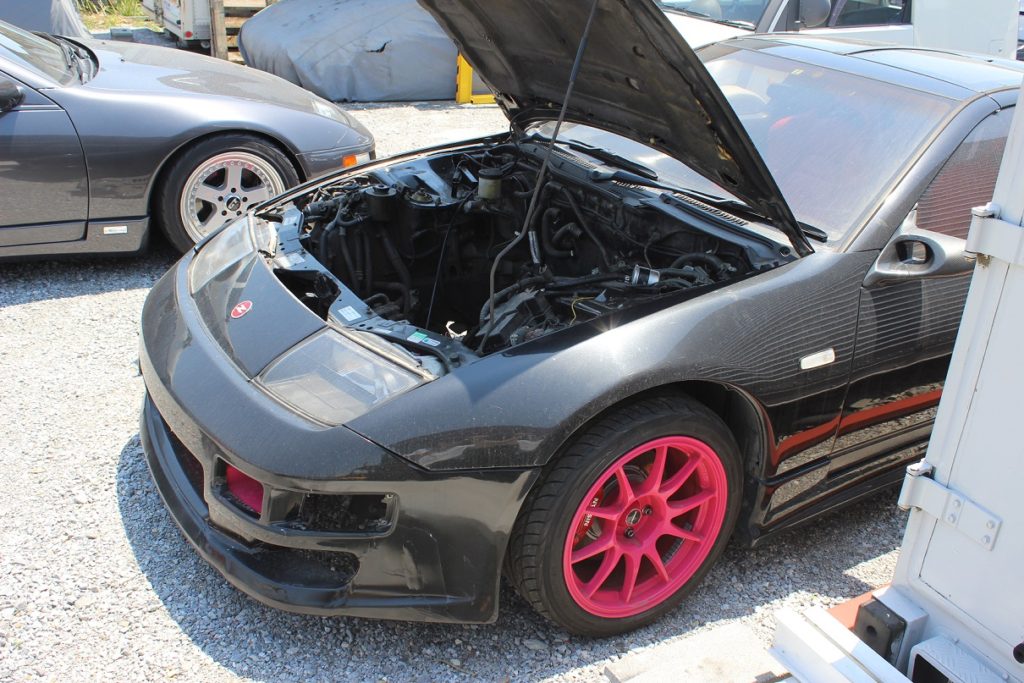 z32のエンジン降ろしの整備