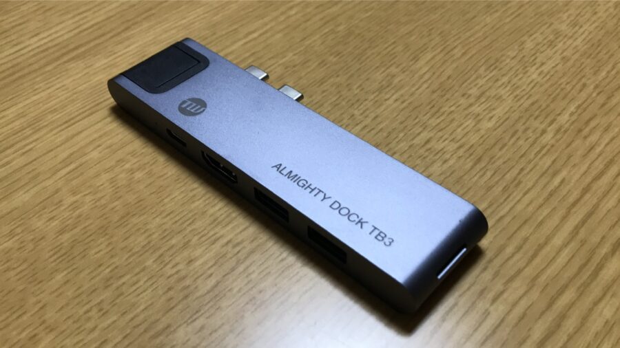 USB-Cハブ『ALMIGHTY DOCK TB3』