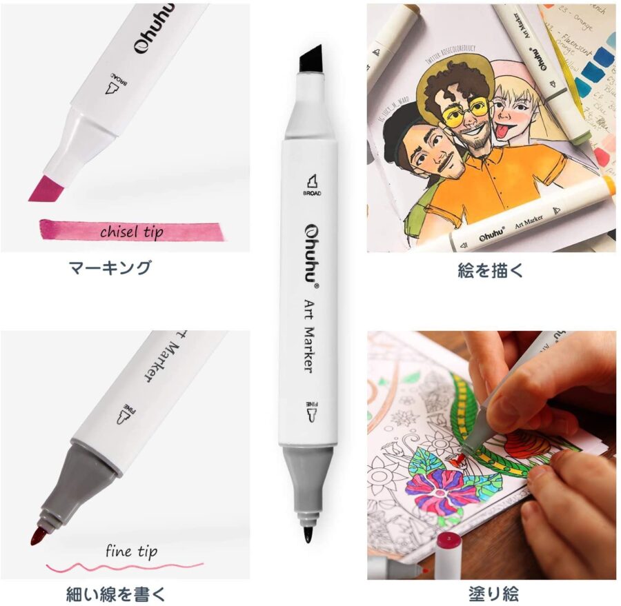 コピックの価格は高い 代わりになるオススメのアルコールマーカー イラストマーカーは Paperwave